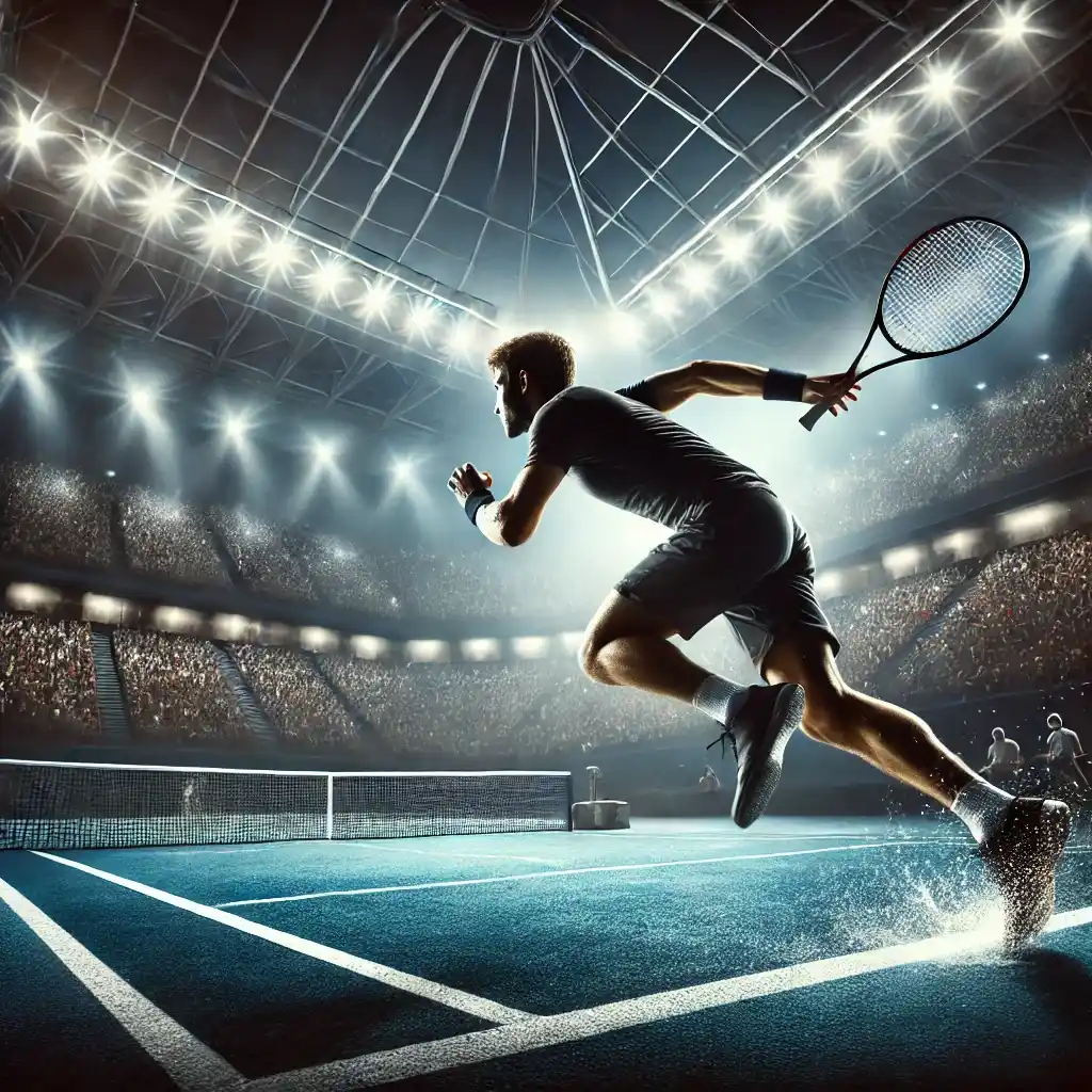 Tennis game screenshot